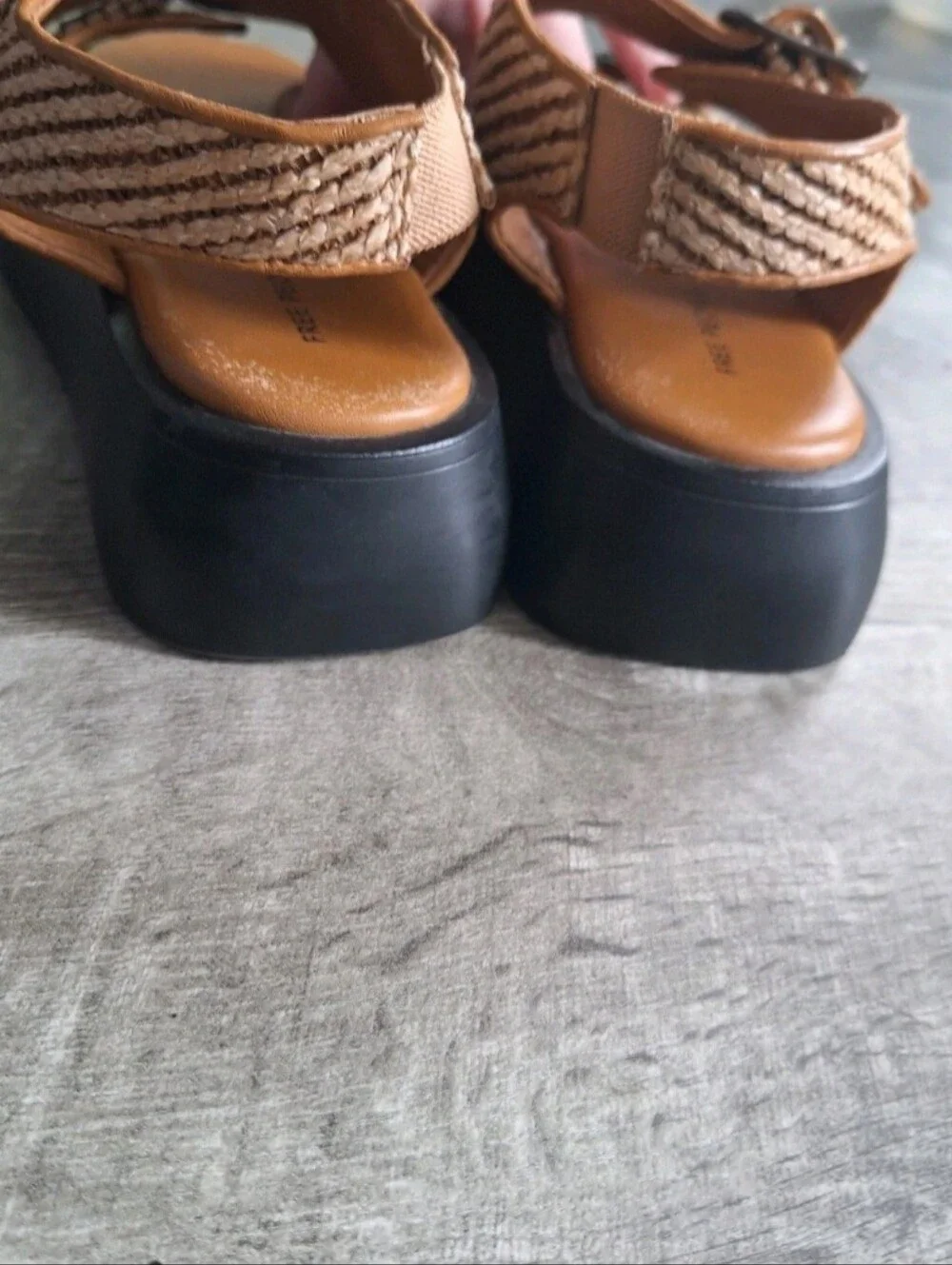 Free People Size 7 Mandy Weave Women's Sandals